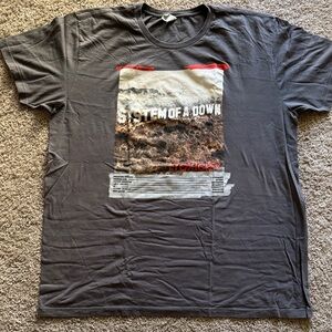 Pacifica Gray Graphic T-Shirt